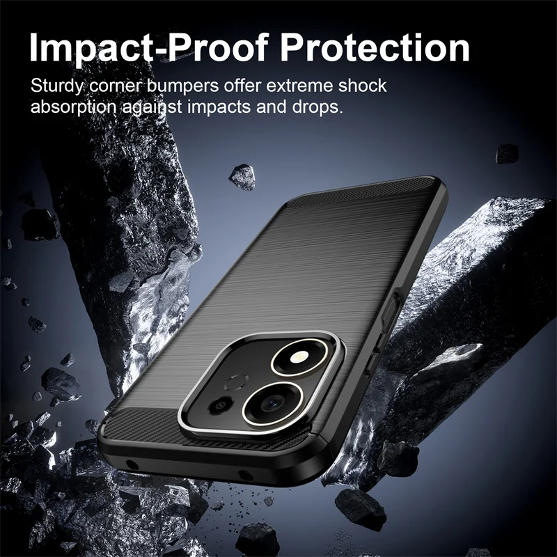 Non-Slip Flexible TPU Shockproof Protective Phone Case