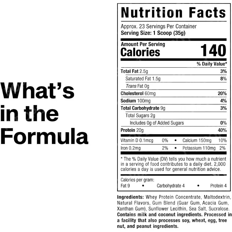 Muscletech Grass Fed Whey Protein Powder Deluxe Vanilla 1.8LB 20g Protein for Muscle Gain Recovery Non GMO Gluten Free