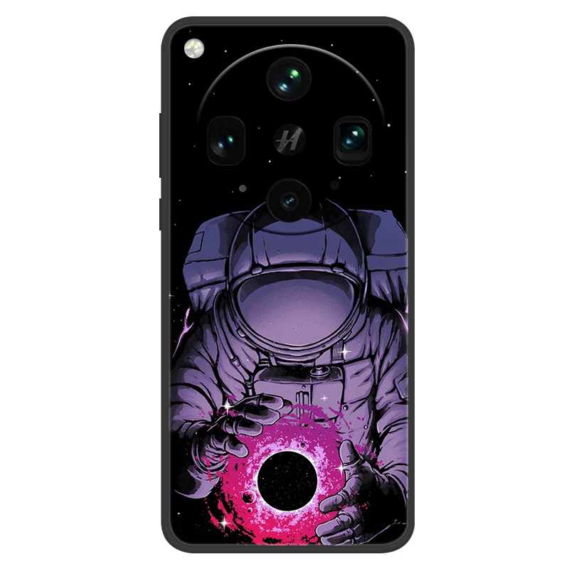 Charming Painted Silicone Shockproof Back Cover Case