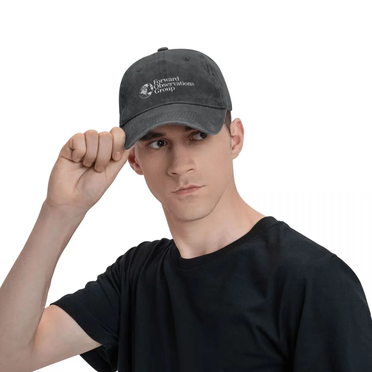 Forward Observations Group Washed Baseball Cap FOG Death Skeleton Satan Casual Hats Summer Unisex Teens Sun Visors Baseball Caps 6