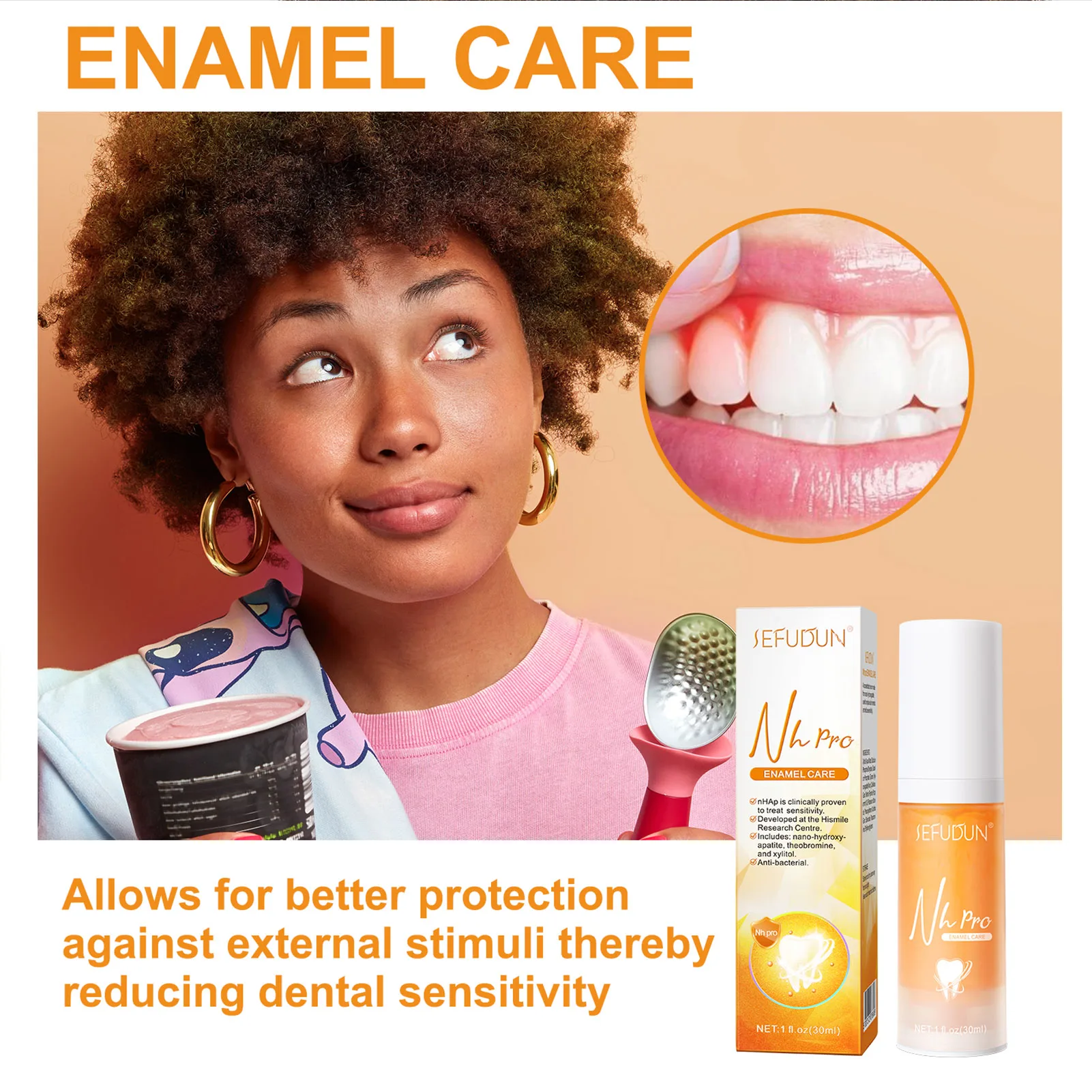 Anti-Sensitive Toothpaste Repair Teeth Improve Teeth Fresh Breath Ename Care Strengthening Gum Reducing Dental Sensitivity