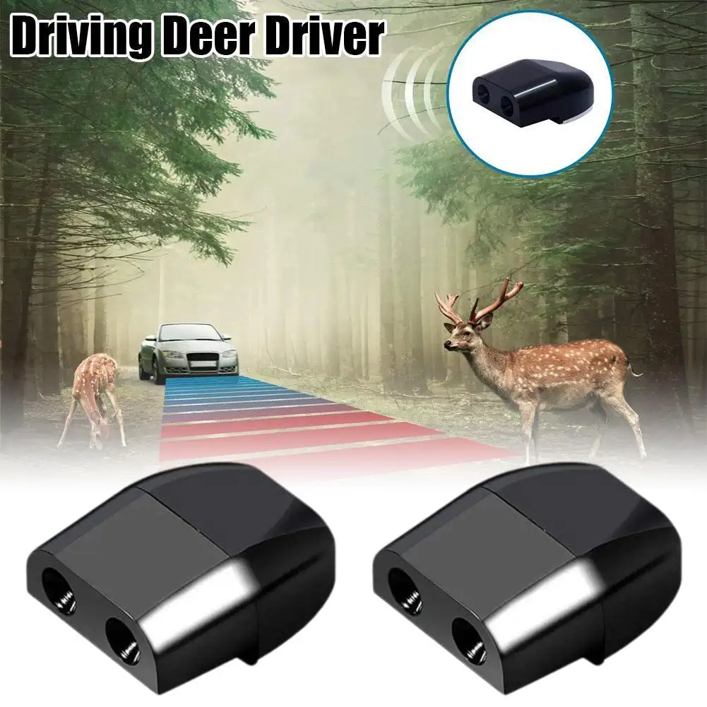 Ultrasonic Wildlife Alert and Safety Sound Alarm for Vehicles - Animal Repeller