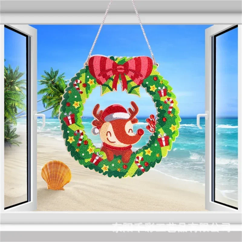 

00568-STB- Diy landscape figures and animals hand-painted digital oil painting set