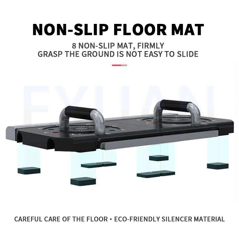 Push Up Stand Fitness Equipment For Home Men's Chest Muscle Training H-shaped Multifunctional Push Up Board Multi Angle Exercise