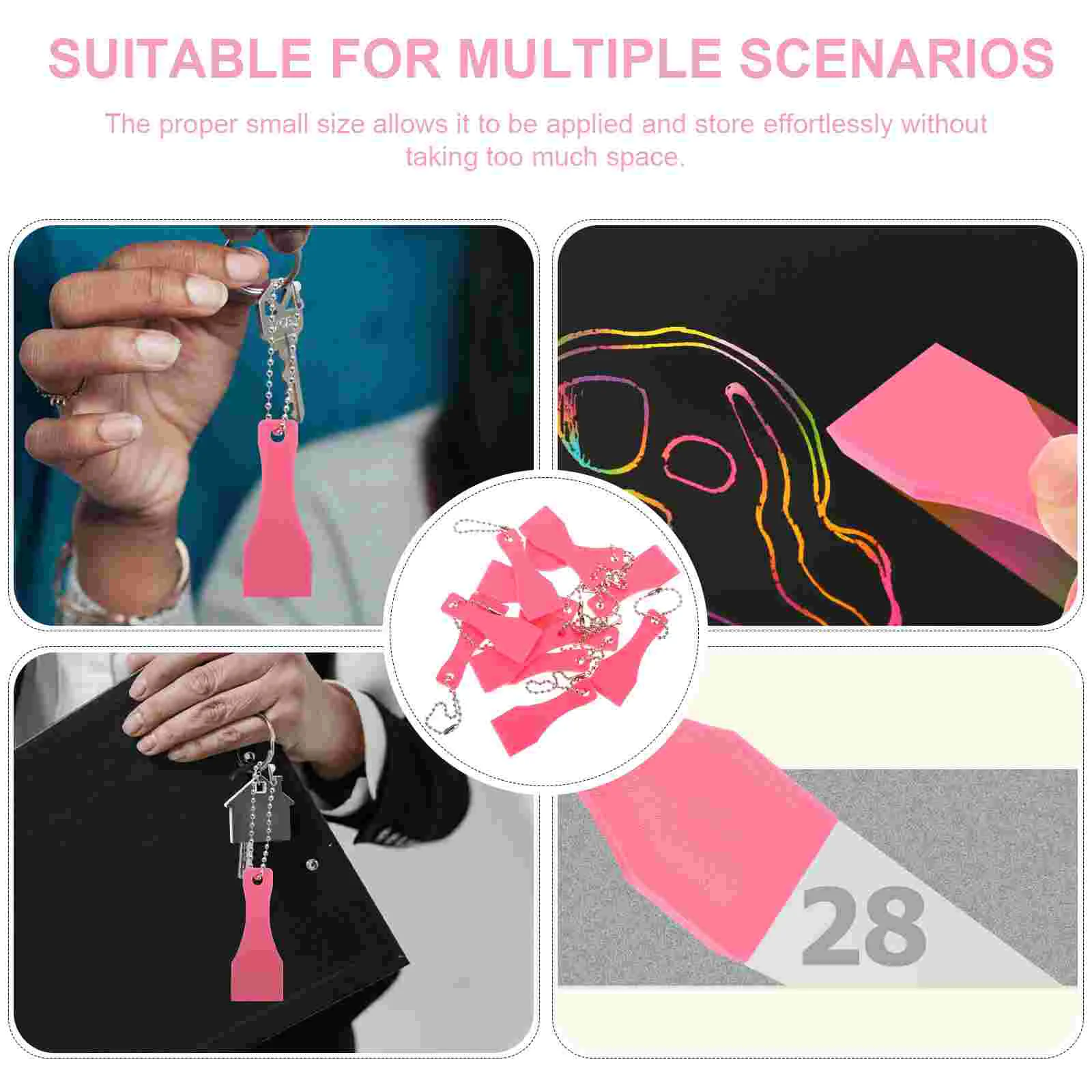 Scratcher Lottery Scraper Ticket Tool Scratch Label Keyring Off Portable Tickets Diy Cleaning Sticker Lotto Shaped Purpose Utility Knife Mail Opener Unboxing Knife Pocket Folding Knife Craft Cutting Knife
