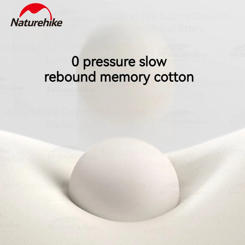 Naturehike Travel Neck Pillow Memory Foam Cotton for Car Nap Airplane Sleeping Soft Portable U Shaped Pillow Ultralight Cushion