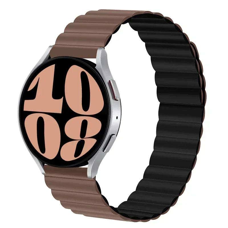Magnetic Silicone Ultimate Watch Strap Bracelet, 22mm/20mm