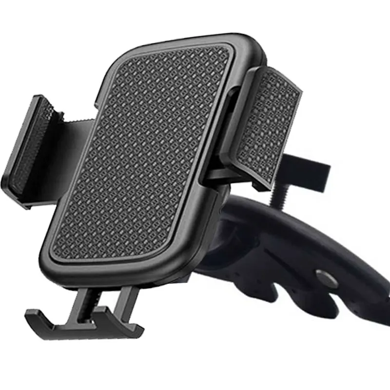 Supporto universale per telefono con slot per CD per auto Supporto per telefono per auto con rilascio one-touch Supporto per telefono cellulare per iPhone 13 12 11 Pro Max Xiaomi