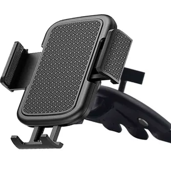 Supporto universale per telefono con slot per CD per auto Supporto per telefono per auto con rilascio one-touch Supporto per telefono cellulare per iPhone 13 12 11 Pro Max Xiaomi