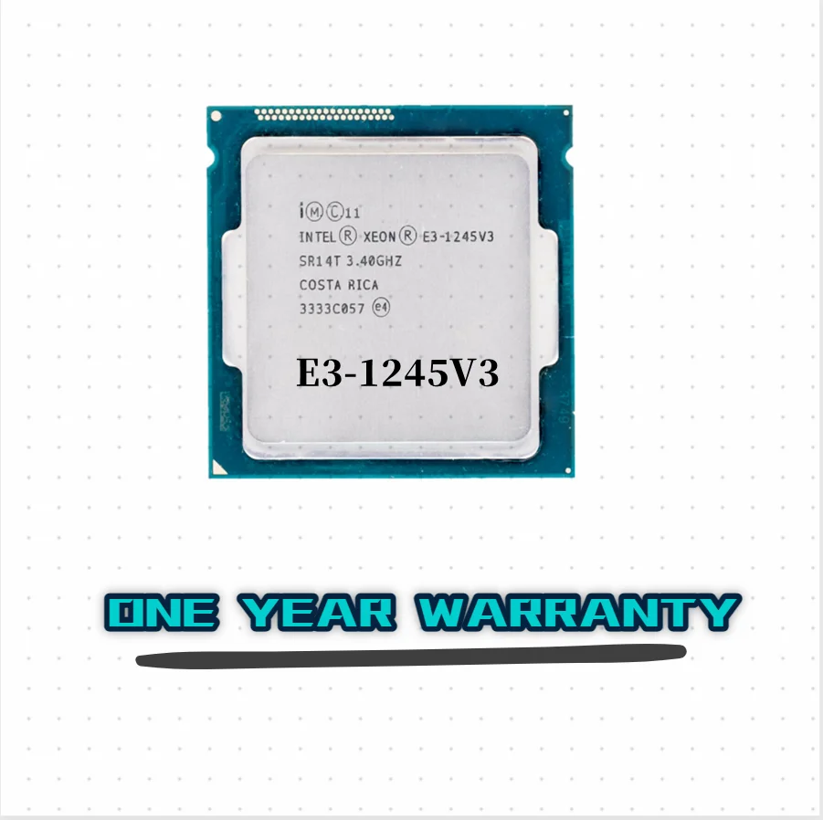Intel Xeon E3-1245 V3 E3 1245v3 E3 1245 V3 3.4 Ghz Quad-core Eight ...