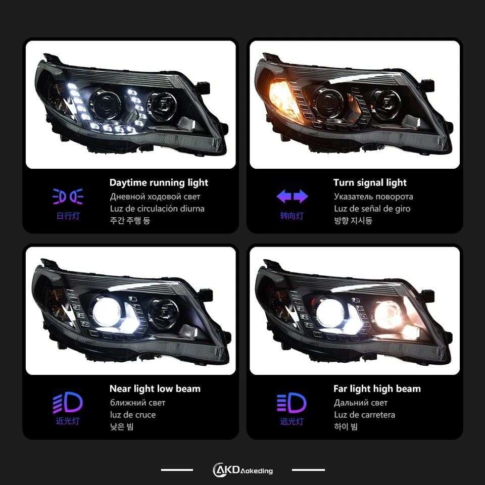 Phare Avant Subaru Forester SG LED Et Xenon | Prix Dans AUTODOC