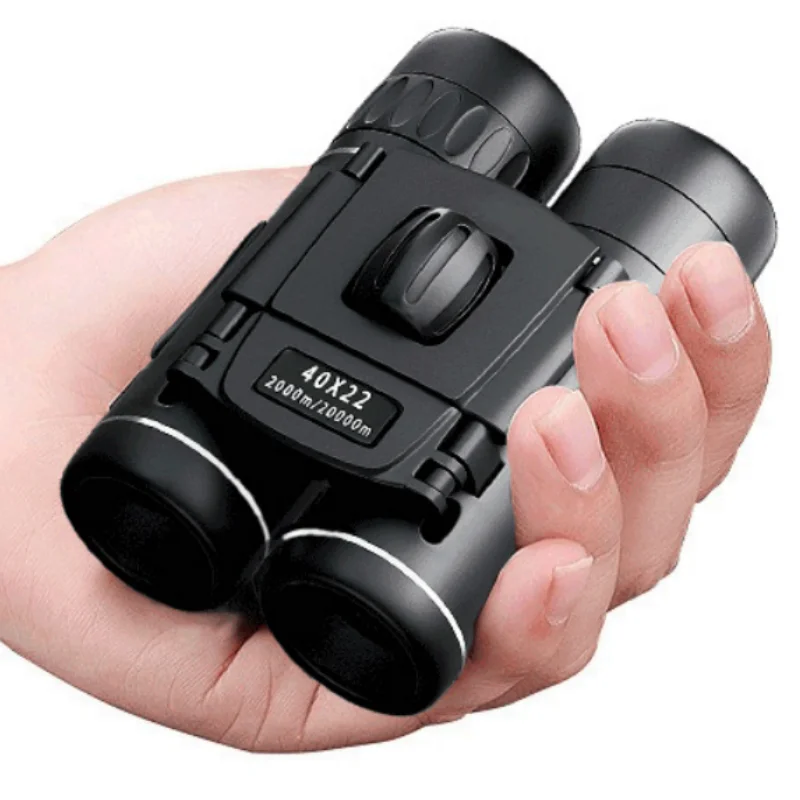 Mini Portable Zoom HD Telescope Binoculars Powerful 40x22 Folding Long