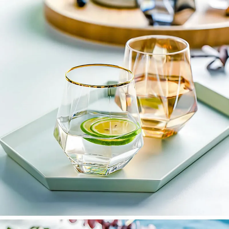 Bicchieri da vino per matrimoni da 360 ml Bicchieri da cocktail trasparenti Party Bar Club Strumenti per bere Tazza da tè e caffè 4