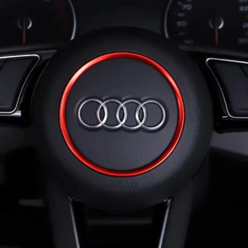 Luxury Car Steering Wheel Decoration Ring Trim Cover Sticker