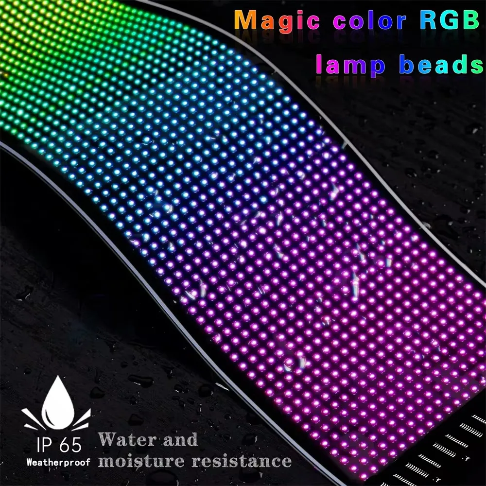 LED Light LED Panel LED Display Light LED Signs 16x96 Plus Truck Eye RGB LED Matrix Pixel Panel