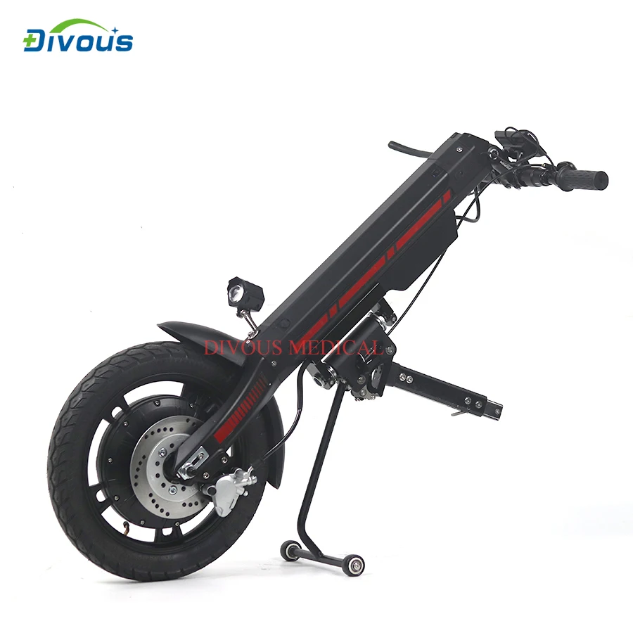 16 Inch 800W Electric Handcycle Wheelchair Attachment Electric Handbike Kit