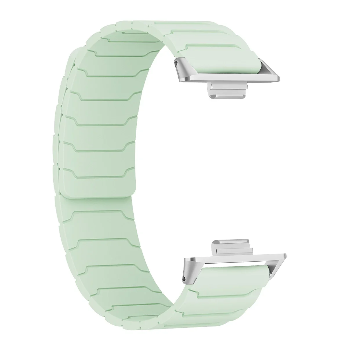 ตัวเลือกสินค้า สายซิลิโคนแม่เหล็กสำหรับ Mi Band 9 Pro 8 Pro รัดข้อมือระบายอากาศได้