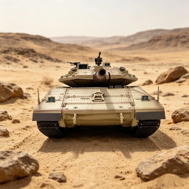   대형 성인용 무선 조종 전기 군용 모형 탱크 헹롱 메이카바 주력전차 장난감 생일 휴일 선물