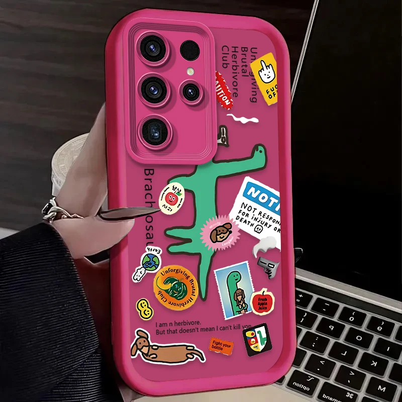 Adorable Dinosaur Cartoon Phone Case