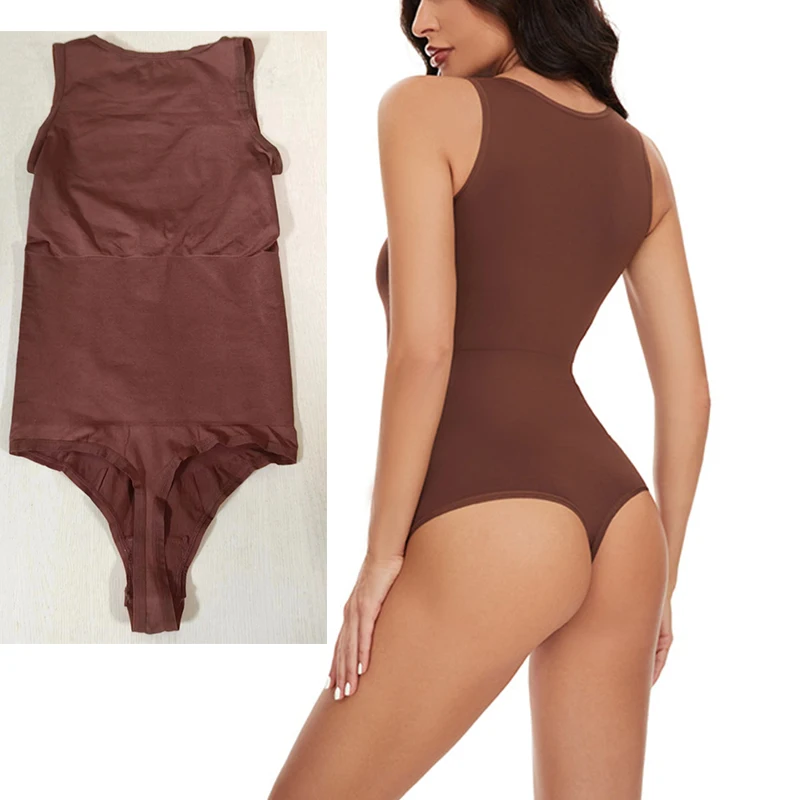 GUUDIA Body Shaper String Shapewear Bodysuits String Thong Shaper