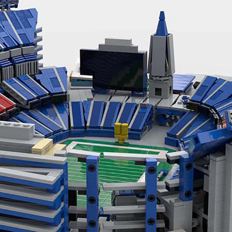 LEGO MOC New England Football Stadium by 603bricks