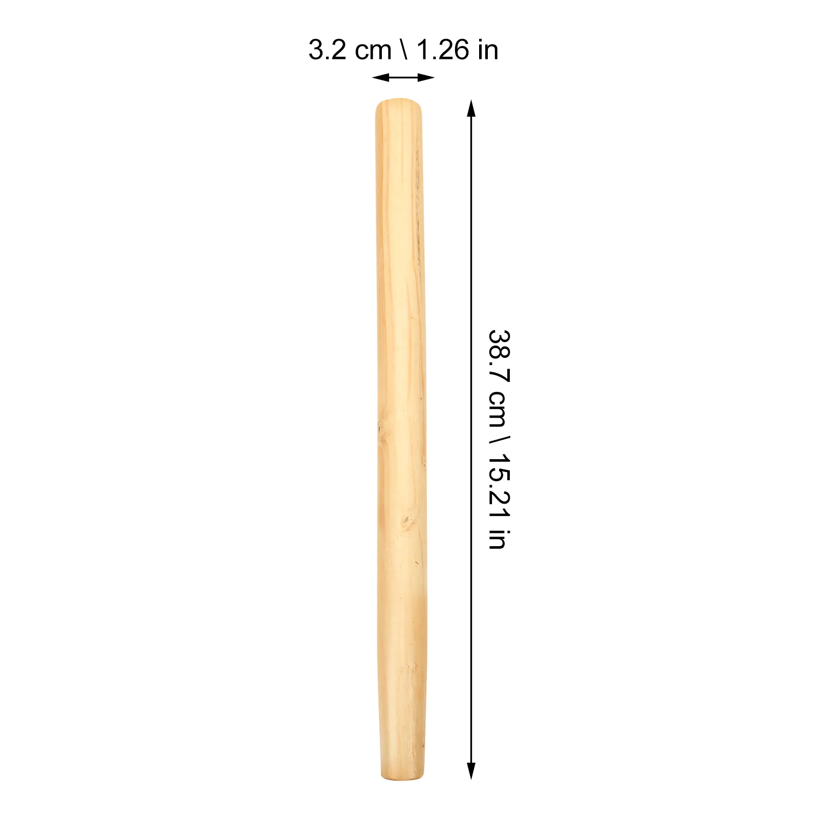 4 Pcs Tool Hand Handles Carpenter Garden Grip Wooden Hoe Replacement Hammer 6