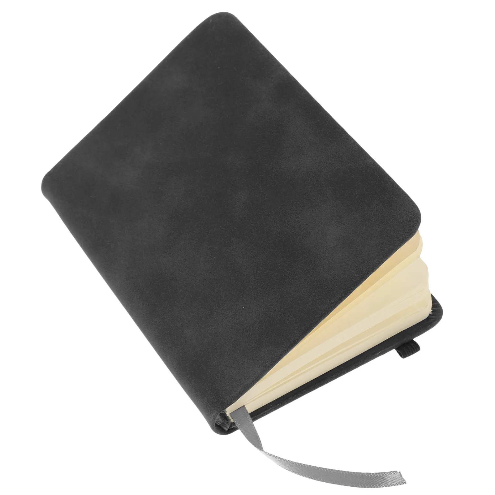 Small Notebooks Strap Pocket Notepad Address Phone 1 Set/2pcs (green) Portable Black Paper The
