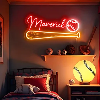 Custom Baseball Neon Sign 1