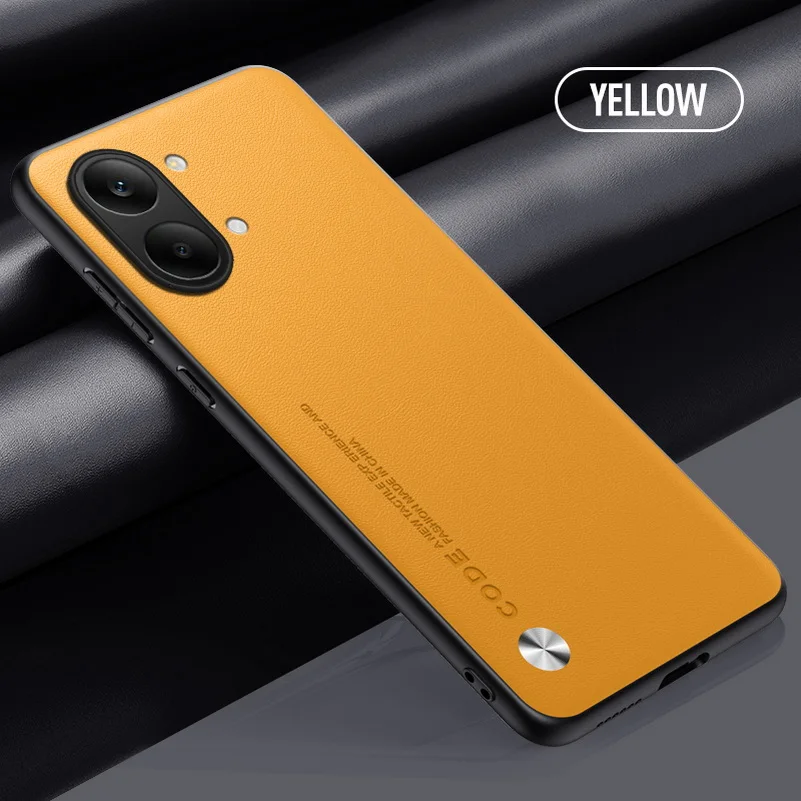 Sophisticated Plain Leather Protective Case