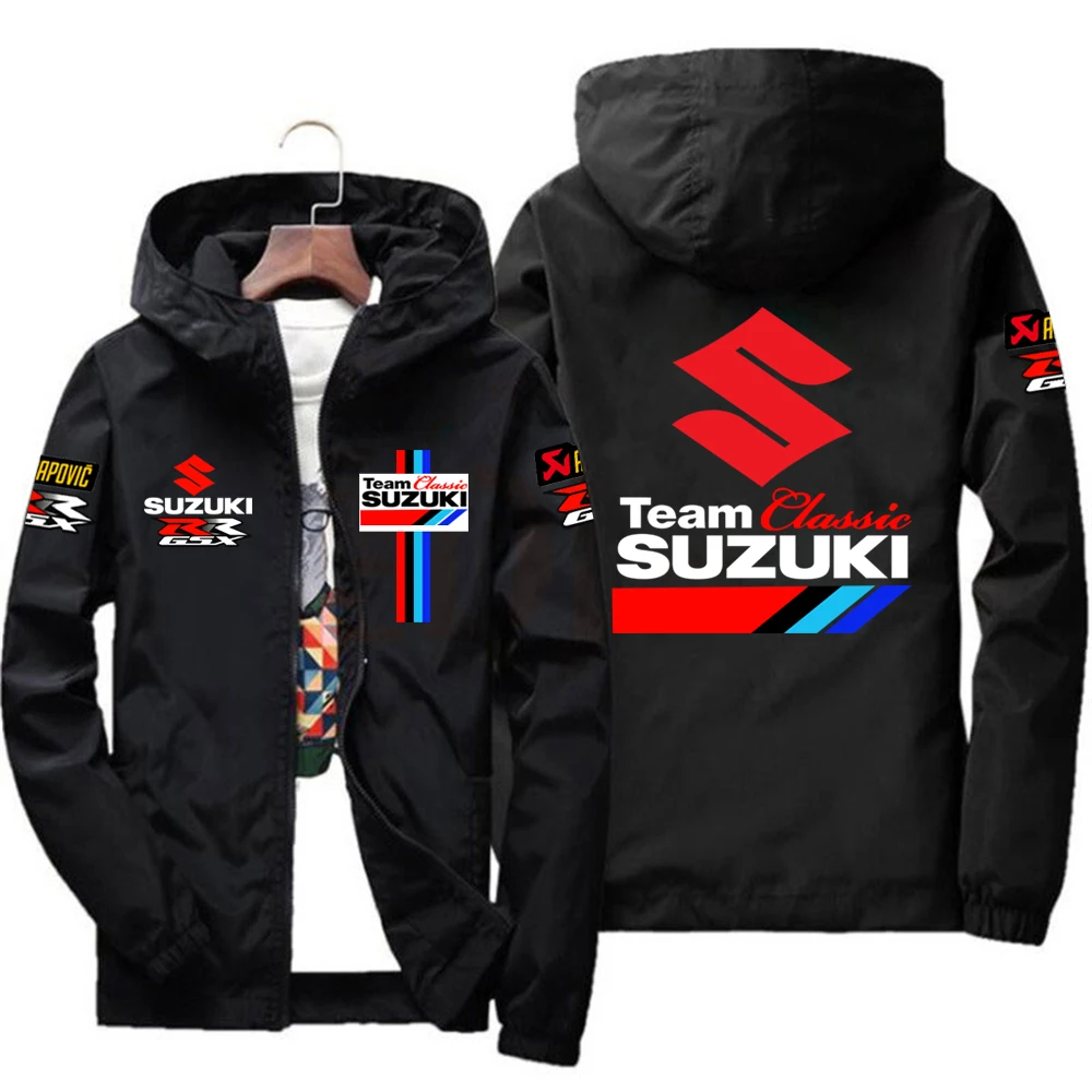 Nouveau Suzuki Racing printemps et automne veste hommes coupe-vent coupe-vent décontracté mode vêtements de sport en plein air mode Couple veste