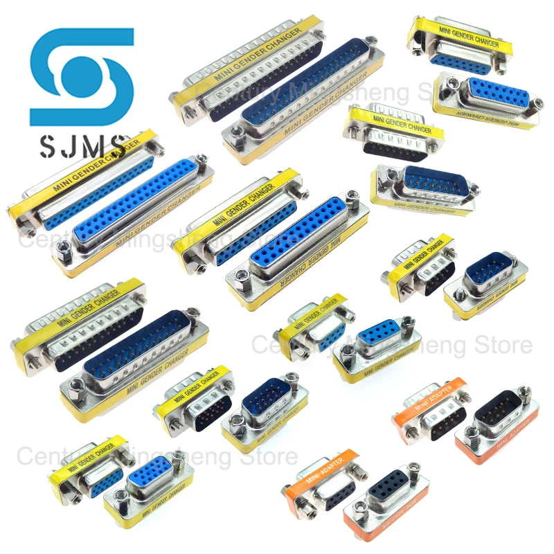 Mini Gender Changer/Accoppiatore Seriale, DB37 Donna A DB37 Femmina - Foto 3