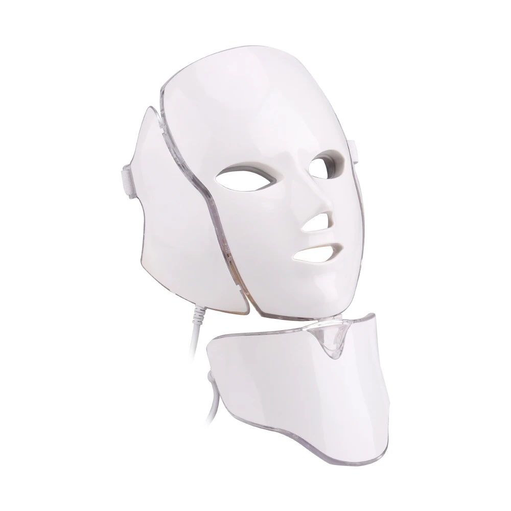 

Косметическое оборудование для лица, светодиодная лампочка для фотонной терапии, 7 цветов, фотоновая маска для фотонной терапии