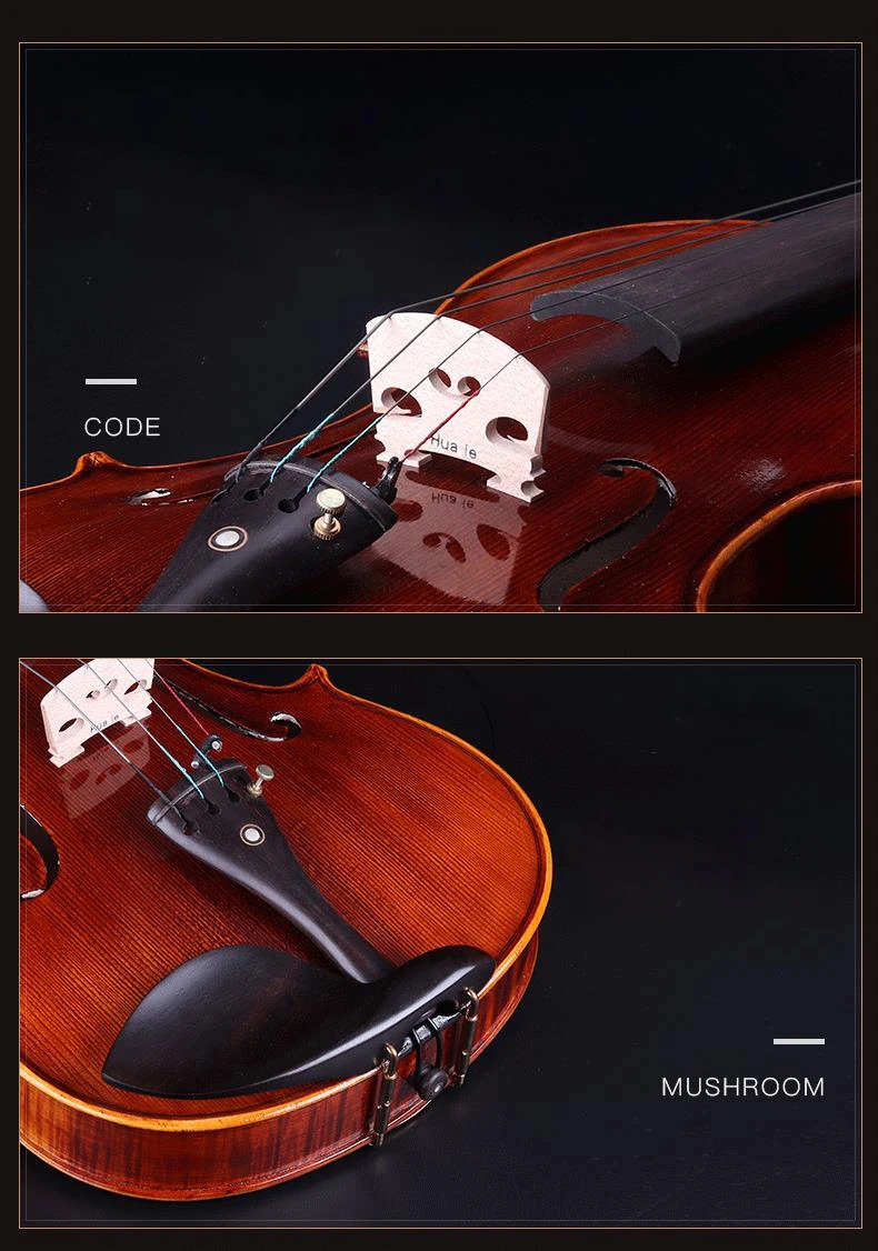 Viola 15"15.5" 16" Reddish brown Maple Handmade Varnish Professional Viola With Bow Foam Case