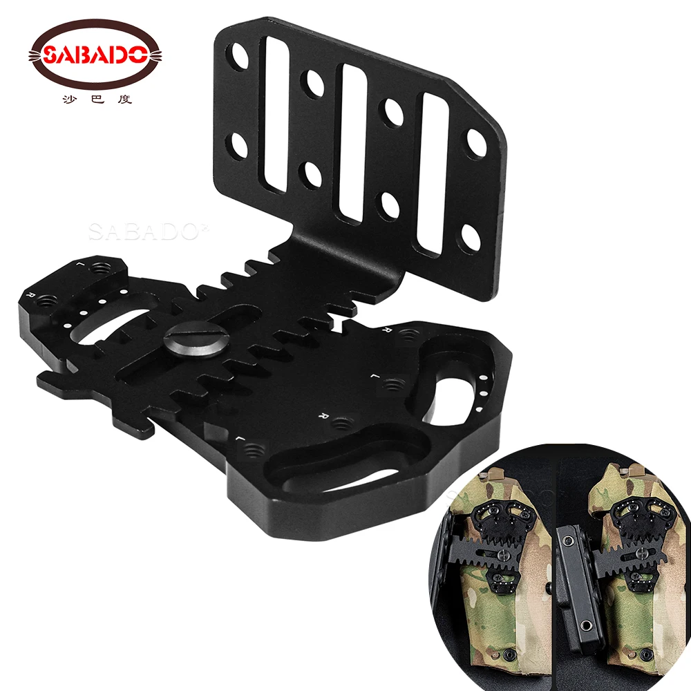 Tactical NCP2 Holster Plate Adapter Negative Cant Plate Version 2