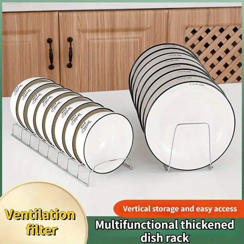 1PC-Kitchen-Organizer-Stainless-Steel-Dish-Bowl-Rack-Kitchen-Drainage ...