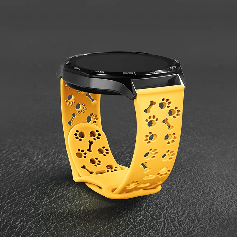 Versatile Silicone Watch Strap - Premium Adjustable Band in Multiple Widths