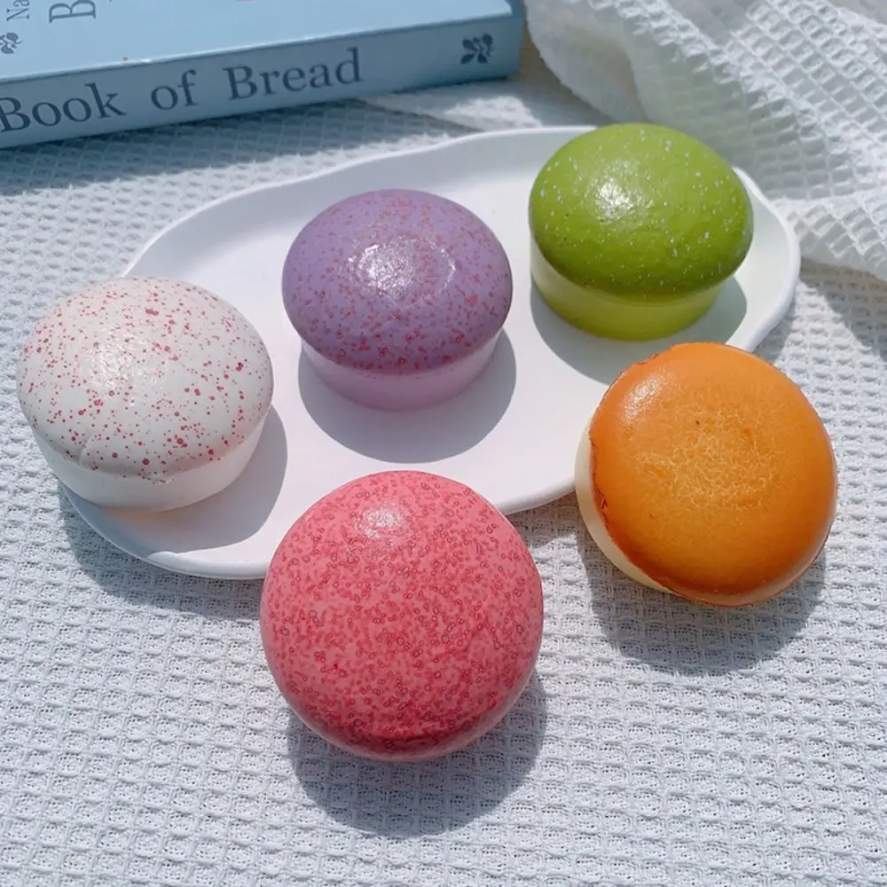 Simülasyon Ekmek Tost Squishy Oyuncaklar Donuts Yavaş Yükselen Ribaund Sıkma Oyuncak Anti Stres Giderici Oyuncaklar Çocuklar Yetişkinler için Masaüstü Dekor