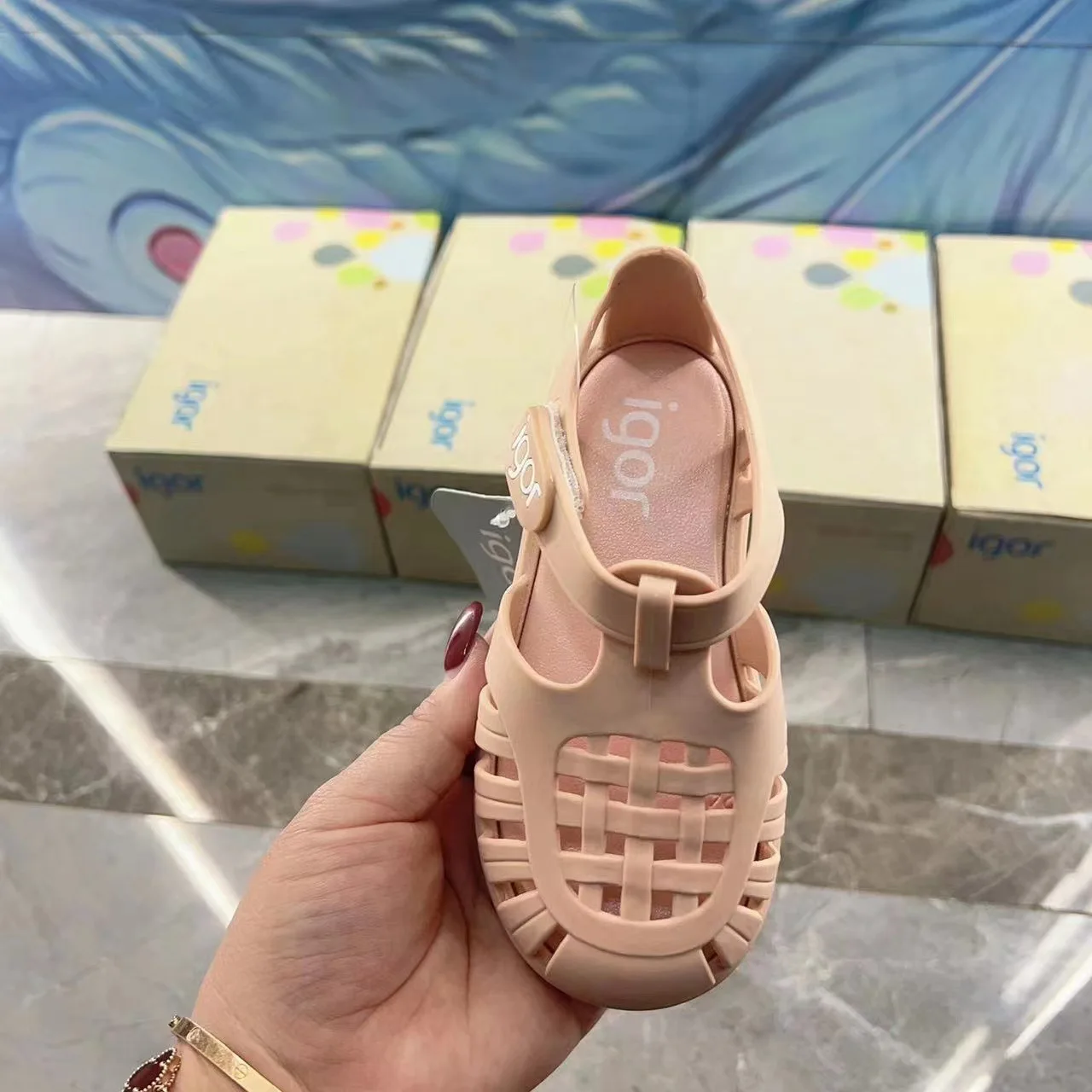 소년 소녀 솔리드 컬러 캐주얼 바오 터우 로마 샌들 베이비 키즈 젤리 비치 신발 어린이 소프트 솔 미끄럼 방지 샌들 SO125