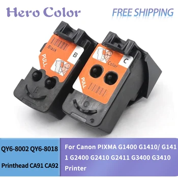 QY6-8002 QY6-8018 Printhead CA91 CA92 Print head For Canon PIXMA G1400 G1410/ G1411 G2400 G2410 G2411 G3400 G3410 Printer
