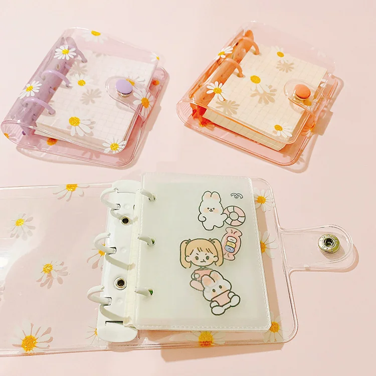 Ring Binder, Livro de mão, Kawaii Planner,