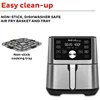 Instant Vortex Plus 6QT XL Air Fryer, 6-in-1, Broils,Dehydrates,Crisps,Roasts,Reheats, Bakes for Quick Meals,100+ In-App Recipes 5
