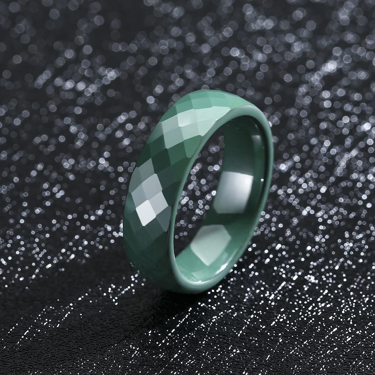 Sleek 6mm Unisex Ceramic Ring – Hypoallergenic Plain Wedding or Promise Band