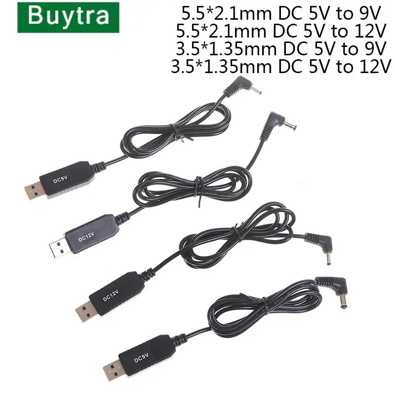 

USB-кабель с повышением мощности от 5 в до 9 в 12 В, 3,5*1,35 мм, 5,5*2,1 мм