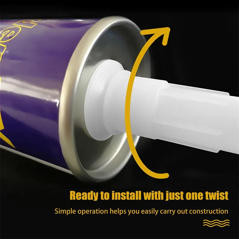 10Pcs 예비 실리콘 노즐 실란트 도구 키트 재밀봉 가능한 마스틱 카트리지 예..