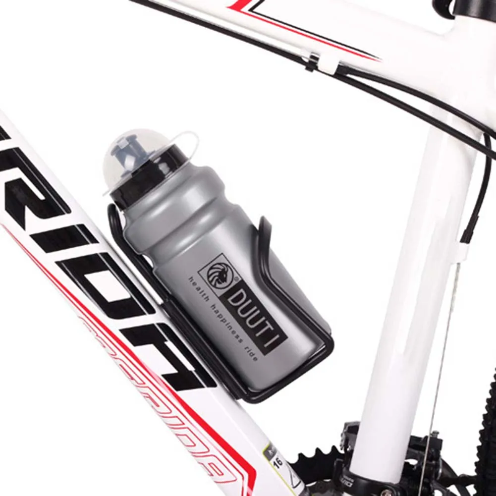 500ml MTB Bike Water Bottle Bottle Holder Aluminum Alloy Cage Rack Mount Screw Cycling Riding Accessories