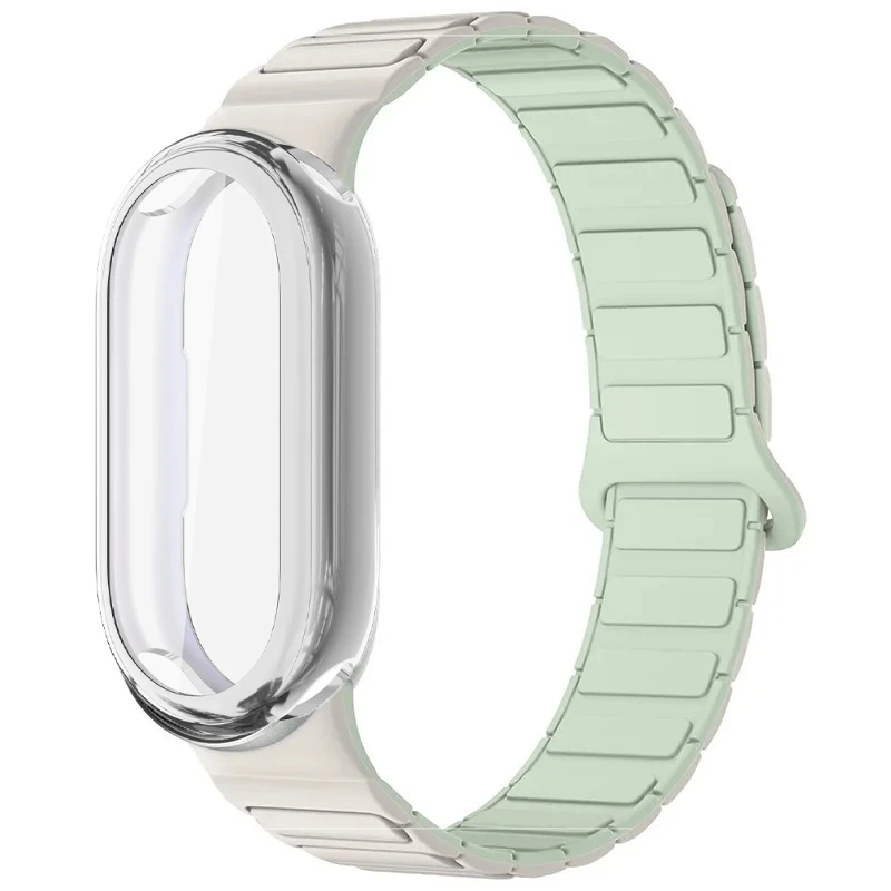 Magnetic Silicone Strap with TPU Bumper Case