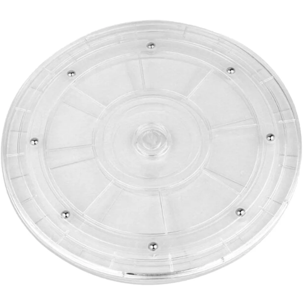 

Clear Acrylic Turntable Kitchen Spice Holder 360-Degree Rotating Turntable Acrylic Rotary Table 360-Degree Rotary Table