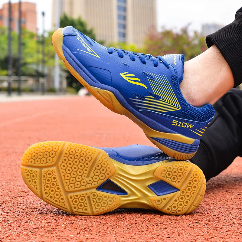 Badminton Shoes Men Women Breathable Spring Summer Tennis Shoes Light Weight Volleyball Sneakers