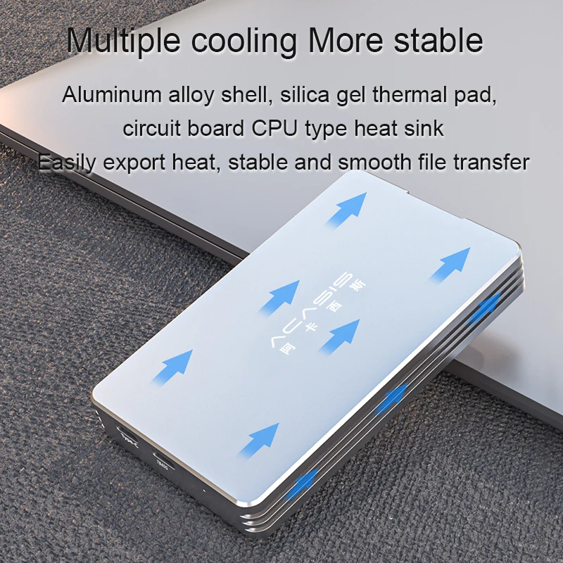 Acasis Thunderbolt 40gbps M.2 Nvme Ssd Gabinete 8tb Transparente Usb c Ssd Case com 40gbps Cabo Livre para Mac Windows - Imagem 3