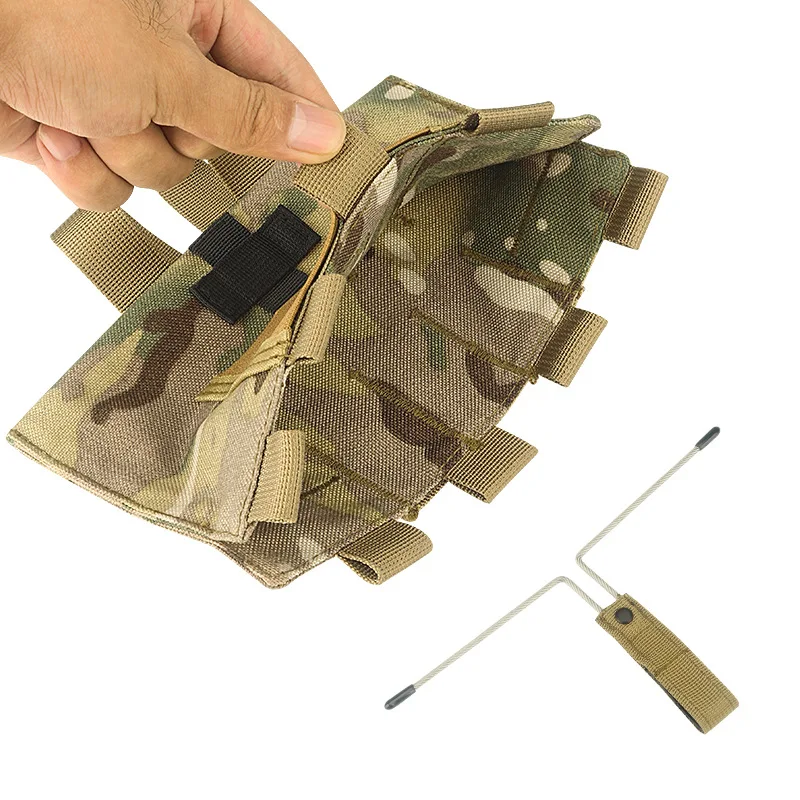 

MOLLE BAG Tactical EDC Pouch Range Medical Organizer Pouch Military Quick Release Small Bag Outdoor Hunting Accessory Equipment